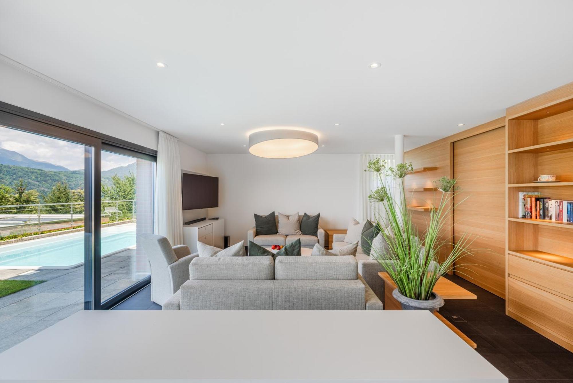 Villa Girandola With Private, Heated Pool Lugano Exterior foto